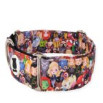 Collar Martingale para perro "Super héroes"