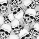 Arnés para perros "Calaveras"