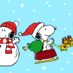 Collar Martingale "Snoppy Claus"